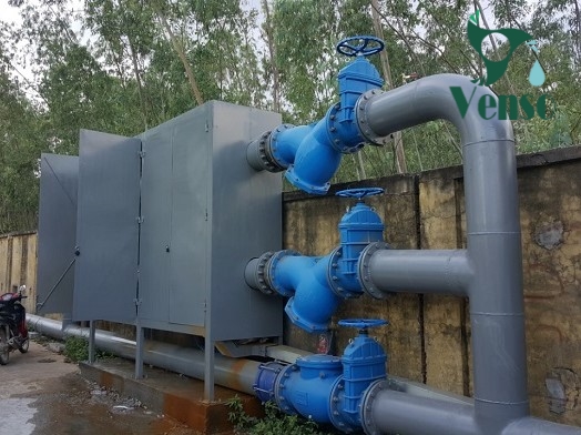 Trạm tăng áp nhà máy xi măng Hoàng Mai - Nghệ An