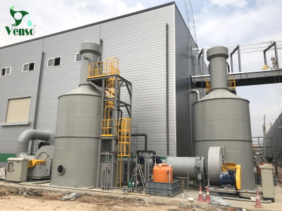 Cung cấp lắp đặt hệ thống xử lý khí thải - KCN Bá Thiện, Vĩnh Phúc